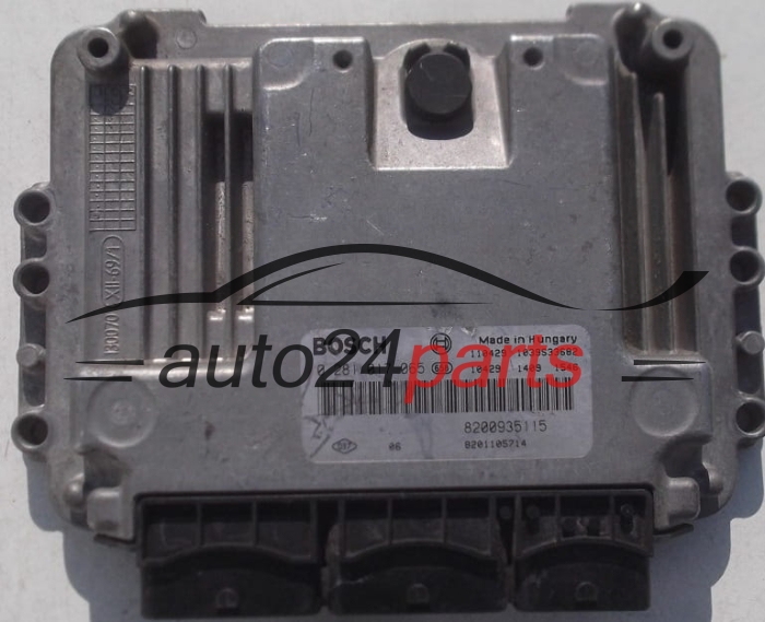 ECU CENTRALITA DE MOTOR RENAULT TRAFIC 2.0 DCI BOSCH 0 281 017 065, 0281017065, 8200935115, 8201105714, 1039S33682