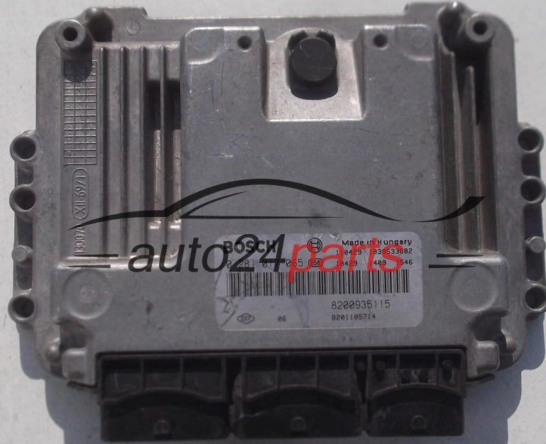 ECU CENTRALITA DE MOTOR RENAULT TRAFIC 2.0 DCI BOSCH 0 281 017 065, 0281017065, 8200935115, 8201105714, 1039S33682