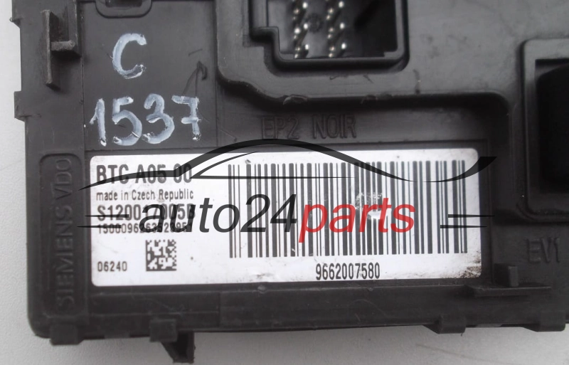 CENTRALKA MODUL BSC CITROEN PEUGEOT S120017005B, 9662007580