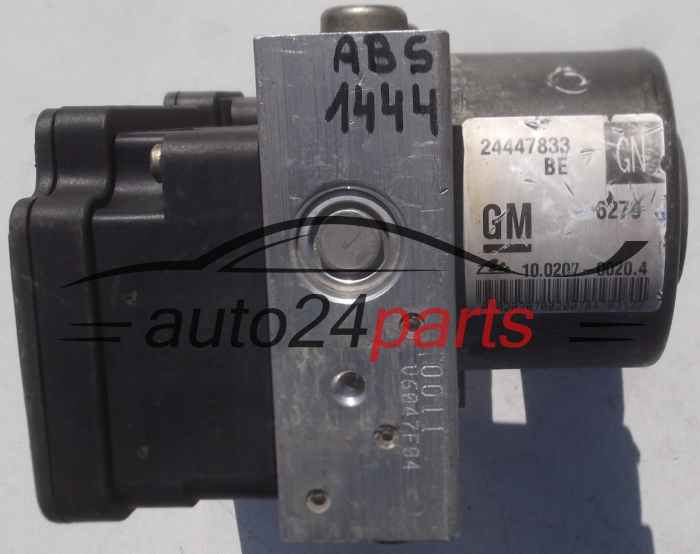POMPE HYDRAULIQUE ET CALCULATEUR dABS OPEL ASTRA H ZAFIRA B GM 24447833 GN, ATE 10.0207-0020.4, 10020700204, 10.0970-0507.3, 10097005073