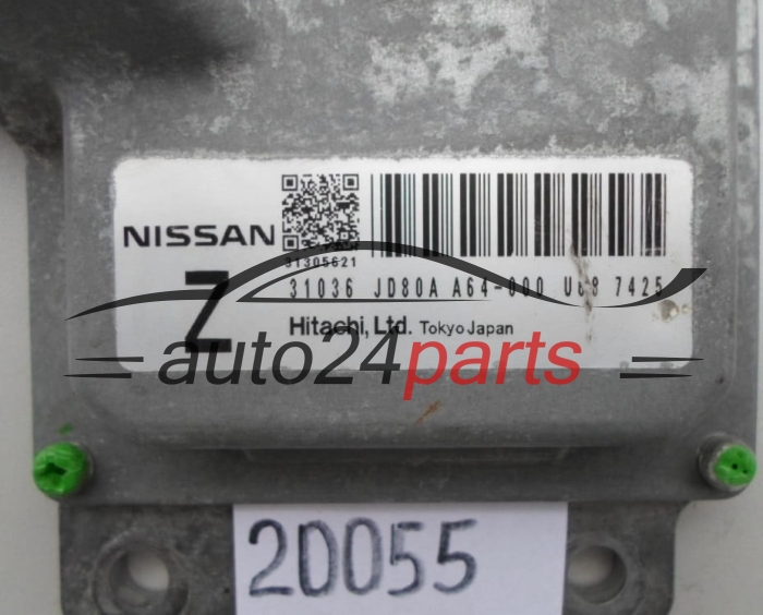 STEROWNIK SKRZYNI AUTOMATYCZNEJ NISSAN QASHQAI 31036 JD80A, 31036JD80A, A64-000 