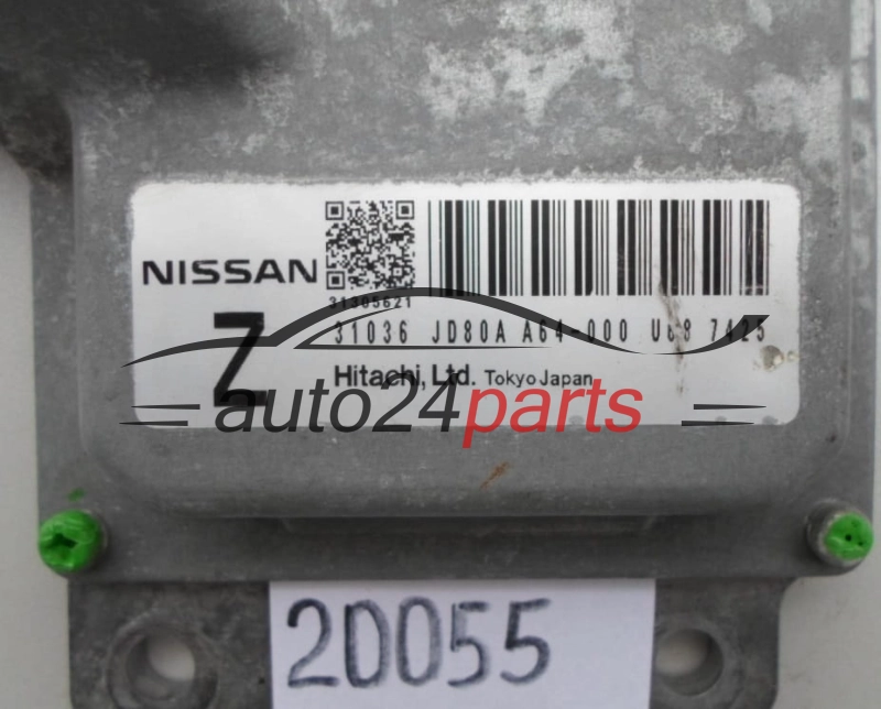 STEROWNIK SKRZYNI AUTOMATYCZNEJ NISSAN QASHQAI 31036 JD80A, 31036JD80A, A64-000 