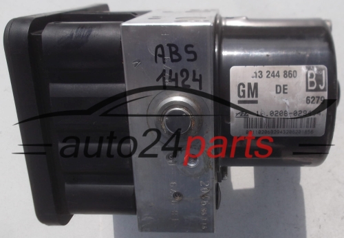 ABS HYDRAULIK-AGGREGAT MIT STEUERGERAET OPEL ASTRA H ZAFIRA B GM 13 244 860 BJ, 13244860, ATE 10.0208-0294.4, 10020802944, 10.0960-0592.3, 10096005923 