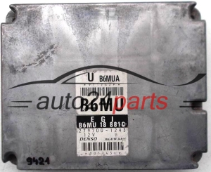 KOMPUTER STEROWNIK SILNIKA MAZDA MX5 1.6, B6MU 18 881C, B6MU18881C, 279700-1243, 2797001243 - 