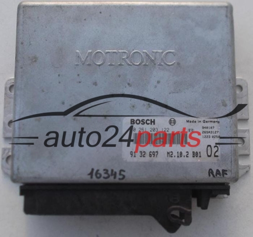 MOTORSTEUERGERÄT ECU STEUERGERAT SAAB 900 2.3 i BOSCH 0 261 203 122, 0261203122, 91 32 697, 9132697