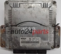 KOMPUTER STEROWNIK SILNIKA RENAULT LAGUNA 1.9 DCI F9Q BOSCH 0281011101, 0 281 011 101, 8200163528, 8200095416, 1039S00271