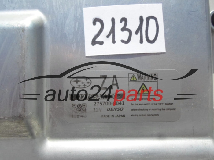 MOTORSTEUERGERÄT ECU STEUERGERAT SUBARU 22765AK720, DENSO 275700-8041, 2757008041