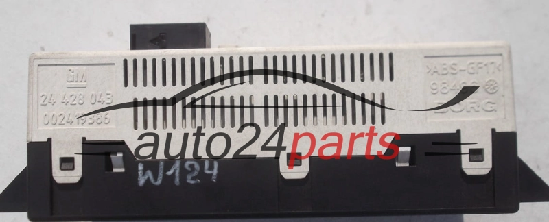 WYŚWIETLACZ RADIA CIEKŁOKRYSTALICZNY OPEL ASTRA G GM 24 428 043