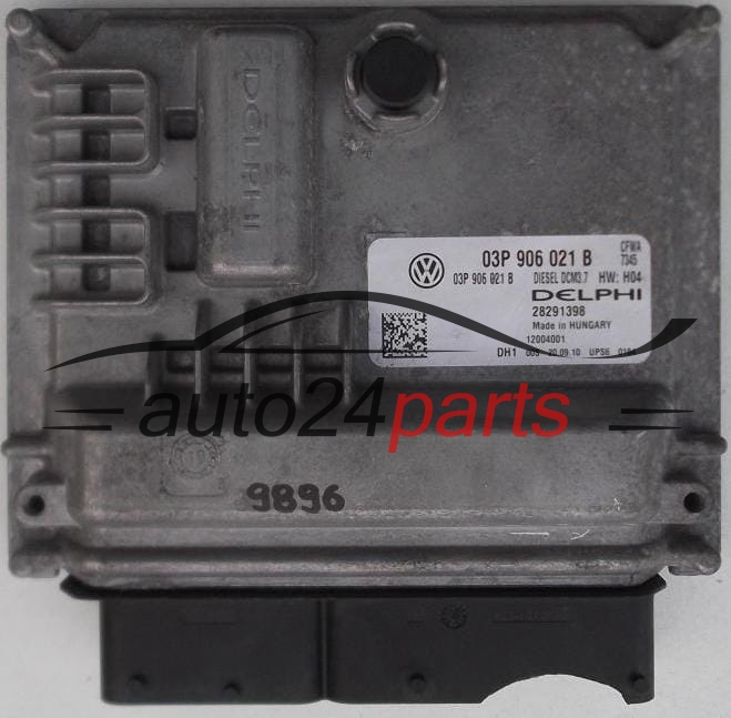 KOMPUTER STEROWNIK SILNIKA VW VOLKSWAGEN POLO 6R 1.2 TDI, 03P 906 021 B
