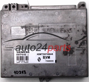 KOMPUTER STEROWNIK SILNIKA RENAULT CLIO 1.4, SIEMENS S101718102 C