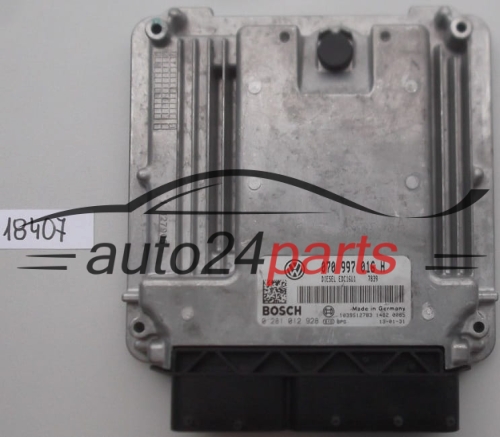 KOMPUTER STEROWNIK SILNIKA VW VOLKSWAGEN T5 2.5 TDI BOSCH 0 281 012 928, 0281012928, 070 997 016 H, 070997016H, EDC16U1