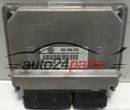 MOTORSTEUERGERÄT ECU STEUERGERÄT VOLKSWAGEN POLO 1.2 SIEMENS 5WP40148 03,