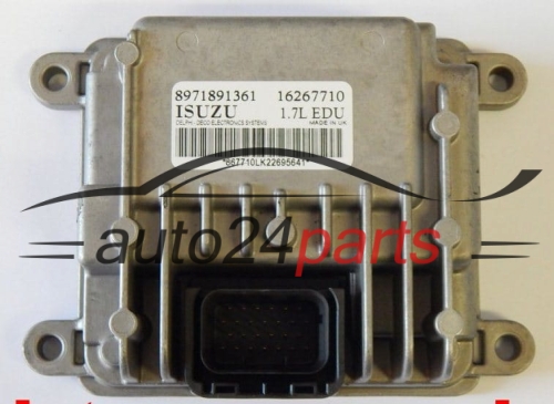 ECU Centralita EDU de bomba de inyección OPEL 1.7 DTI ISUZU 8971891361, Delphi Delco 16267710