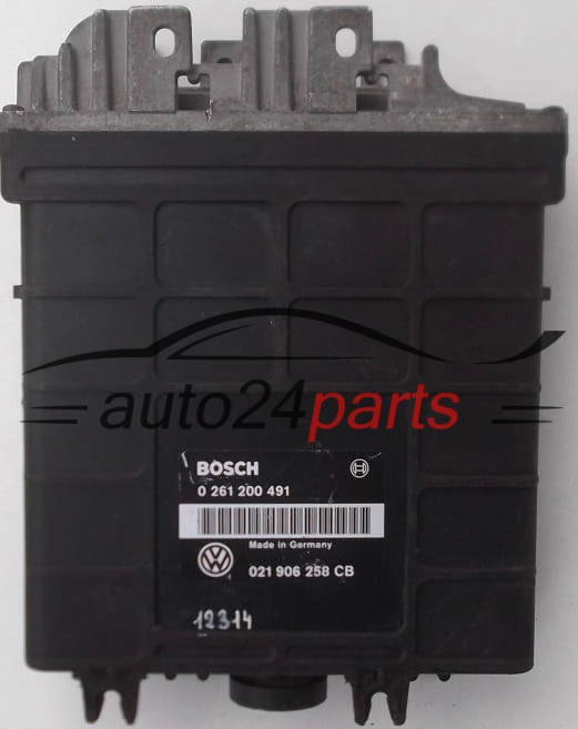 Sterownik silnika VW VOLKSWAGEN GOLF PASSAT 2.8 BOSCH 0261200491 021906258CB -