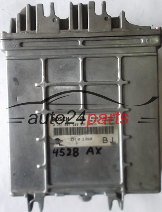 ECU CENTRALITA DE MOTOR  NISSAN PRIMERA 2.0 TDI BOSCH 0 281 001 629,  23710 2J660
