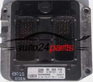 MOTORSTEUERGERÄT ECU STEUERGERAT OPEL VECTRA 90569370 5WK91706