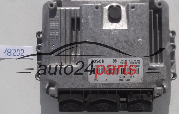 KOMPUTER STEROWNIK SILNIKA RENAULT OPEL 2.2 DCI BOSCH 0 281 012 058, 0281012058, 8200311550 