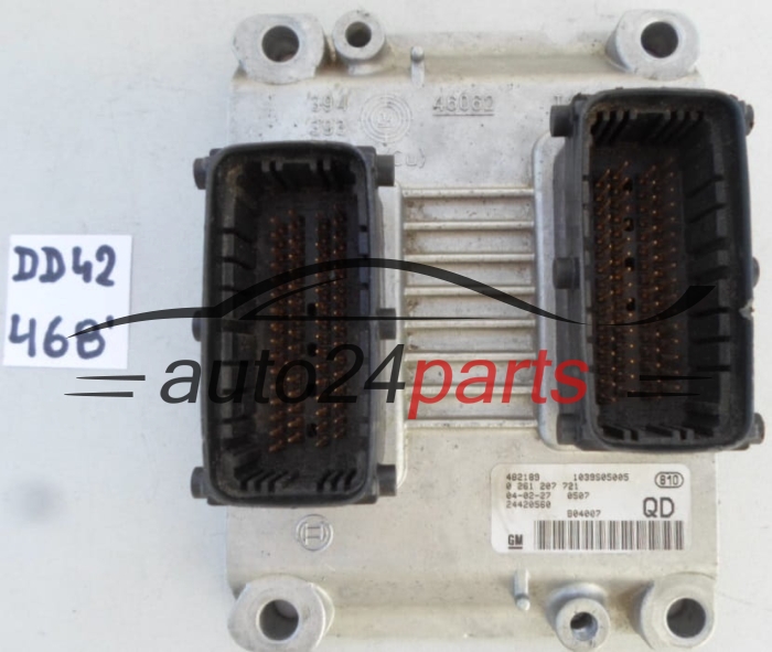  OPEL CORSA Z14XEP BOSCH 0 261 207 721, 0261207721, 24420560 QD