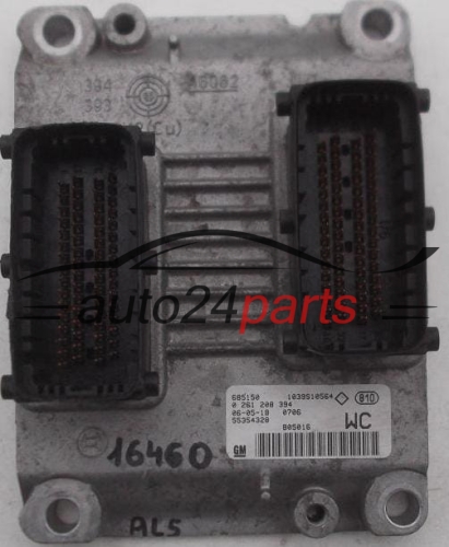 KOMPUTER STEROWNIK SILNIKA OPEL CORSA TIGRA Z14XEP BOSCH 0 261 208 394