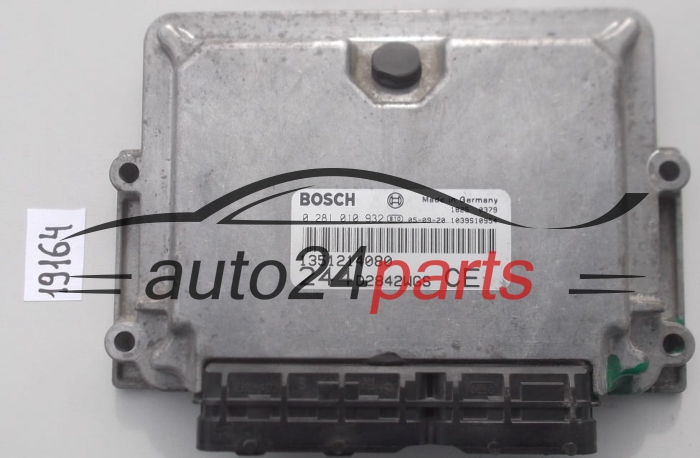 KOMPUTER STEROWNIK SILNIKA FIAT PEUGEOT  CITROEN  2.8 JTD BOSCH 0 281 010 932,  1351214080