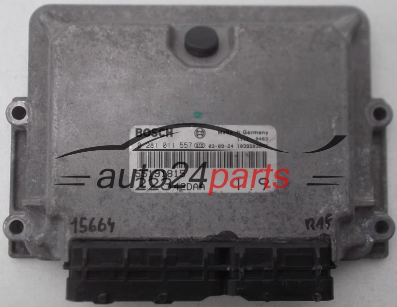 KOMPUTER STEROWNIK SILNIKA FIAT DOBLO BOSCH 0 281 011 557, 0281011557, 55191815, 22342DAA, 1039S03875