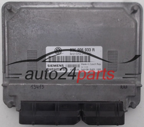 MOTORSTEUERGERÄT ECU STEUERGERÄT  VOLKSWAGEN POLO SIEMENS 5WP44224 02