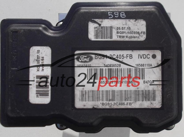 Pompa abs i sterownik FORD S-MAX BG912C405FB 16565810 BG9114C036FB