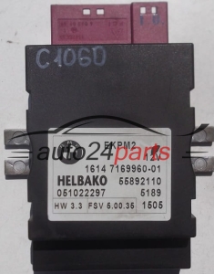  CENTRALKA MODUL STEROWNIK BMW E46 HELBAKO 55892110, 051022297, 1614 7169960-01, 1614716996001, 716996001 - C1060