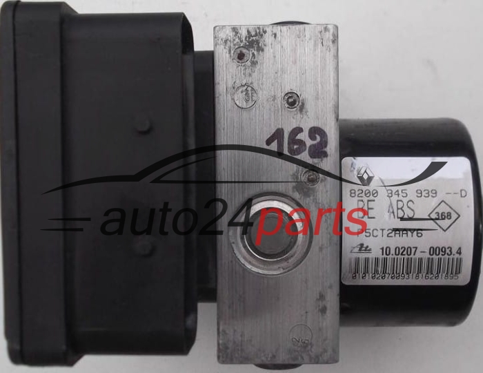BOMBA HIDRAULICA Y CENTRALITA ABS RENAULT LAGUNA 8200 345 939 D, 8200345939D, P5CT2AAY6, ATE 10.0207-0093.4, 10020700934, 10.0970-1402.3, 10097014023
