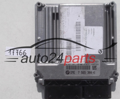 KOMPUTER STEROWNIK SILNIKA BMW E90, 318I, 320I 2.0, BOSCH 0 261 201 160, 0261201160, DME 7 565 300, 7565300 - 