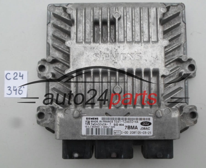 FORD FUSION 1.4 TDCI 5S61-12A650 HA, 5S6112A650HA, 5WS40240A-T, 5WS40240AT, SID804