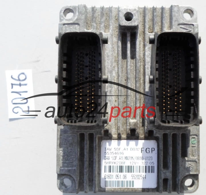 KOMPUTER STEROWNIK SILNIKA FIAT STILO 1.6 Magneti Marelli IAW 5SF.A1, IAW5SFA1, 61601.051.06, 6160105106