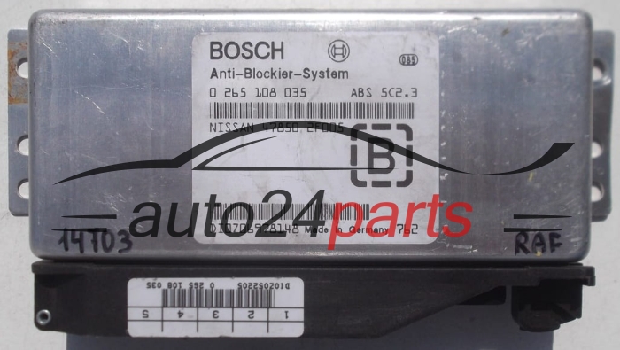 BOSCH 0 265 108 035, 0265108035, 47850 2F005, 478502F005 