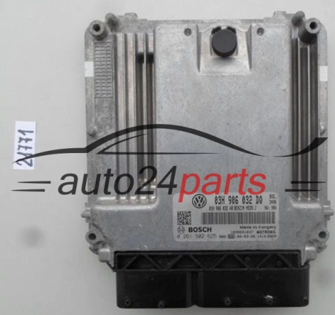  AUDI VW VOLKSWAGEN BOSCH 0 261 S02 625, 0261S02625, 03H 906 032 DQ, 03H906032DQ, MED9.1