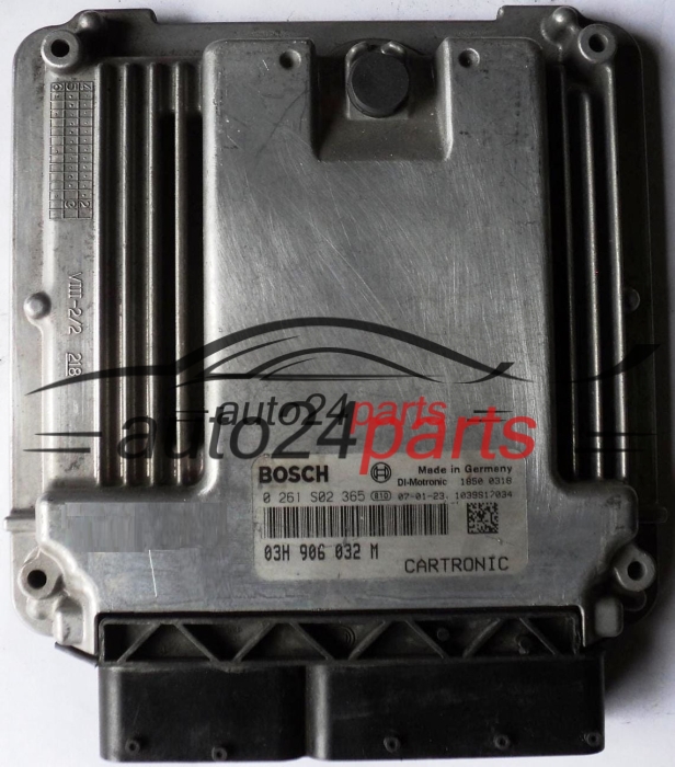 MOTORSTEUERGERÄT ECU STEUERGERAT PORSCHE CAYENNE 957 3.6 03H906032M, BOSCH 0261S02365