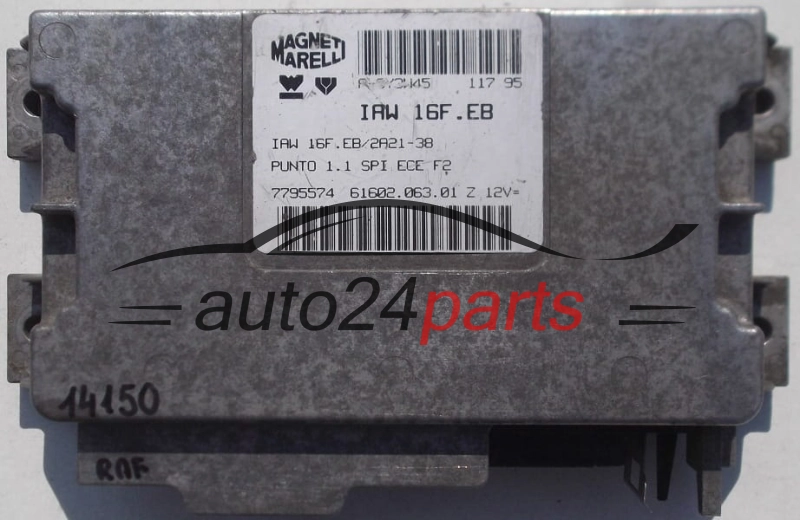KOMPUTER STEROWNIK SILNIKA FIAT PUNTO 1.1 MAGNETI MARELLI IAW16FEB