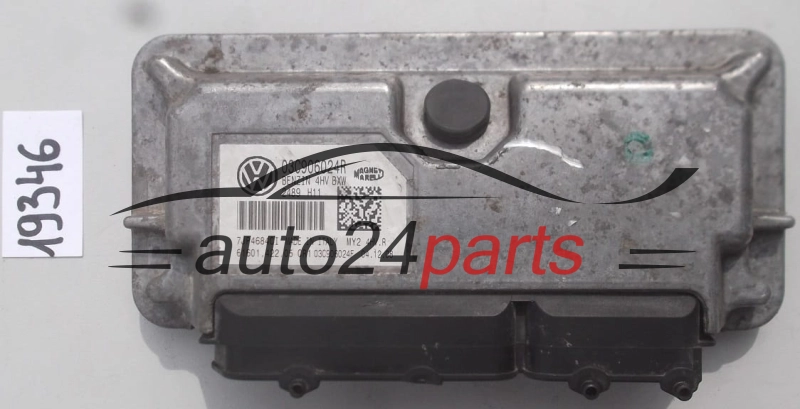 KOMPUTER STEROWNIK SILNIKA SKODA FABIA 1.4 MAGNETI MARELLI MY2 4HV.R, MY24HVR, 03C 906 024 R, 03C906024R, 03C 906 024 F, 03C906024F, 61601.422.04, 6160142204