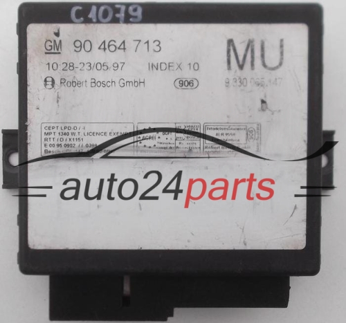 KOMFORTSTEUERGERÄT OPEL VECTRA 90 464 713 MU