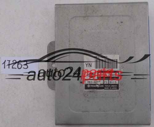 MOTORSTEUERGERÄT ECU STEUERGERÄT NISSAN ALMERA 1.4 HITACHI MEC-N207 F1, MECN207, 23710 2N305, 237102N305 YN