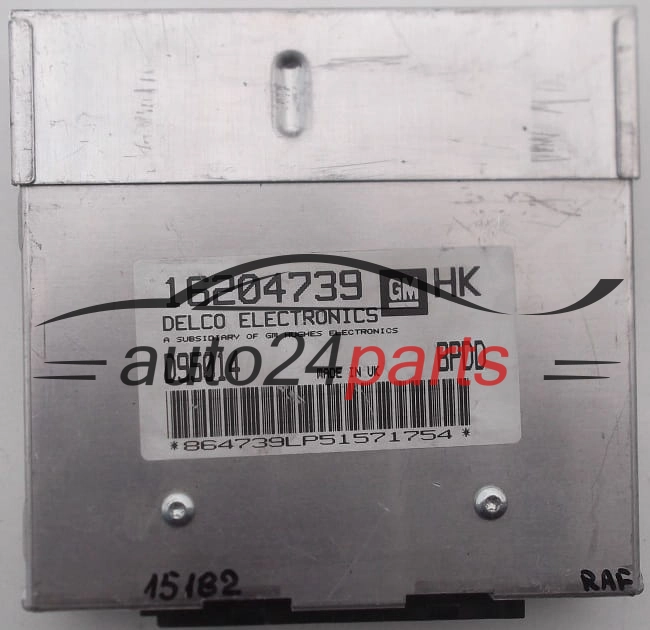 KOMPUTER STEROWNIK SILNIKA OPEL CORSA B 1.2, 16204739 HK