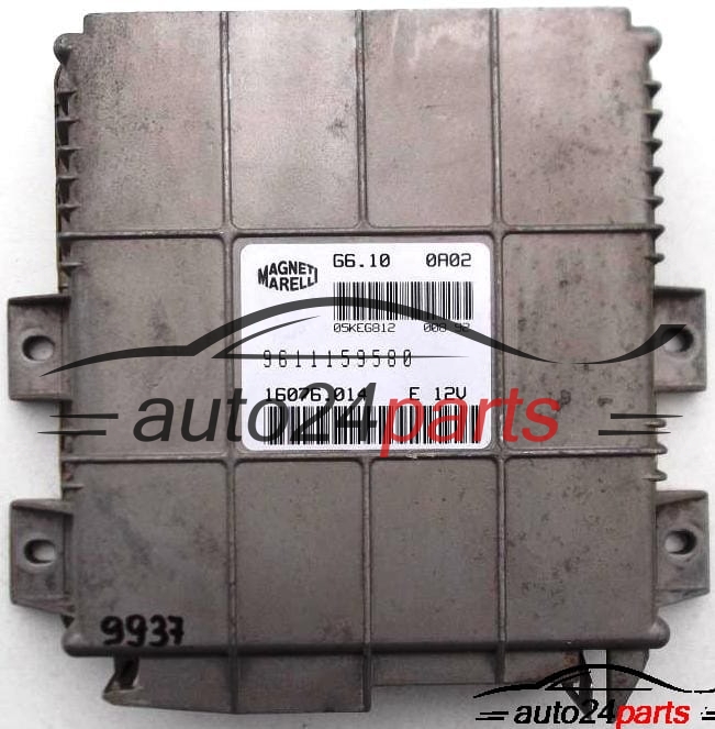 ECU CENTRALITA DE MOTOR CITROEN BX ZX 1.6 MAGNETI MARELLI G6.10 0A02, G6100A02, 9611159580, 16076.014, 16076014