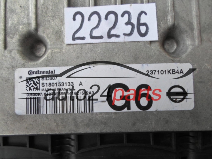 CALCULATEUR MOTEUR NISSAN JUKE S180153133 A, S180153133A, 237101KB4A
