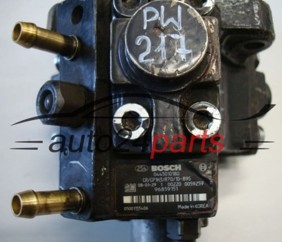 POMPA PALIWA DIESEL WTRYSKOWA WYSOKIEGO CISNIENIA 2.0 CDTI Z20SI OPEL ANTARA 0445010180, 96859151, 96440341, 4813885, 4805878