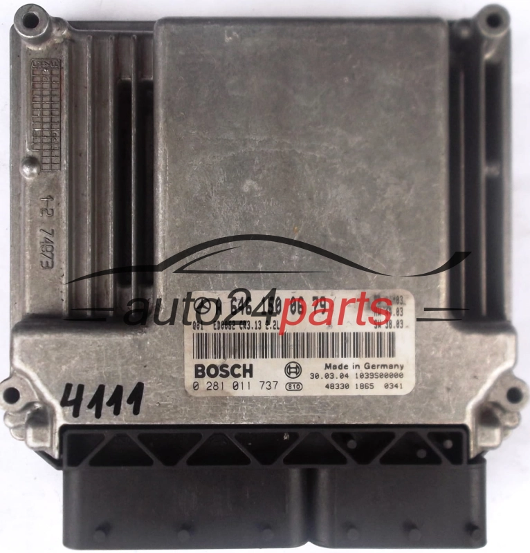 calculateur moteur pour mercedes w203 220 2.2 cdi