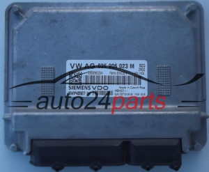 ECU CENTRALITA DE MOTOR SEAT IBIZA 1.2 SIEMENS VDO 5WP40507 04, 5WP4050704, 03E 906 023 M, 03E906023M, SIMOS 9.1 