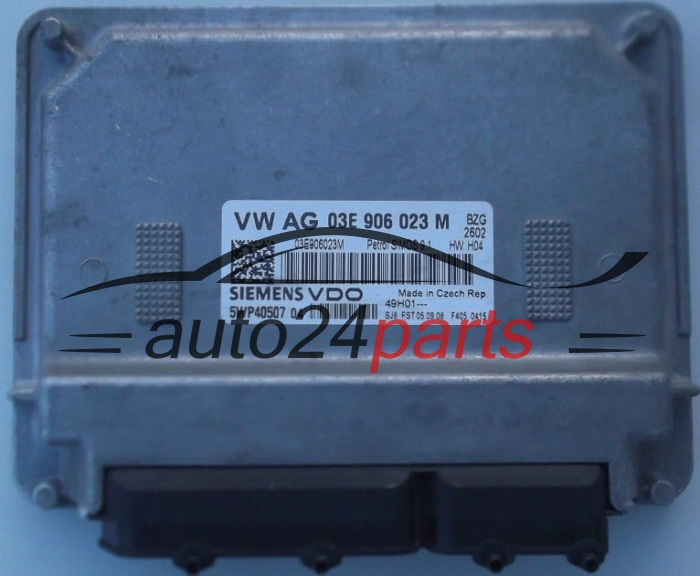 ECU CENTRALITA DE MOTOR  SEAT IBIZA 1.2 SIEMENS VDO 5WP40507 04,  03E 906 023 M