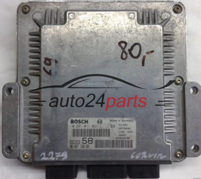 calculateur moteur pour fiat ulysse 2.0 jtd
