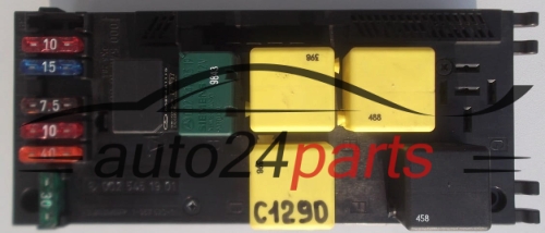 CAJA ELECTRICA DE FUSIBLES Y RELES MERCEDES W 203 002 542 03 19,  002 545 19 01