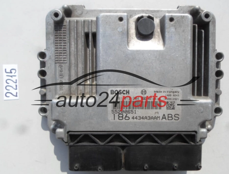 KOMPUTER STEROWNIK SILNIKA FIAT MULTIPLA 1.9 JTD BOSCH 0 281 012 294, 0281012294, 55200651