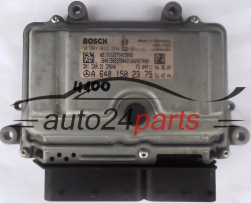 KOMPUTER STEROWNIK SILNIKA MERCEDES W168 A200 2.0 CDI A6401502379, 6401502379, A 640 150 23 79 BOSCH 0281012254, 0 281 012 254 - 4100